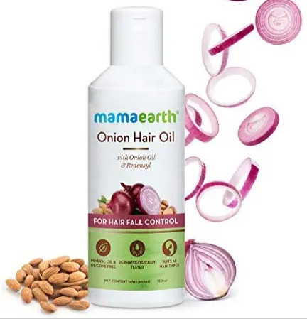 Mamaearth onion hair oil